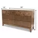 Manhattan Valley Vintage Chestnut 6 Drawer Dresser