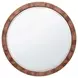 Manhattan Valley Vintage Chestnut Round Wall Mirror