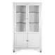 Point Breeze Fresh White and Soft Gray Glaze Extendable Rectangular Dining Room Set