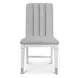 Point Breeze Fresh White and Soft Gray Glaze Extendable Rectangular Dining Room Set