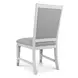 Point Breeze Fresh White and Soft Gray Glaze Extendable Rectangular Dining Room Set