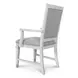 Point Breeze Fresh White and Soft Gray Glaze Extendable Rectangular Dining Room Set