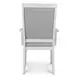 Point Breeze Fresh White and Soft Gray Glaze Extendable Rectangular Dining Room Set