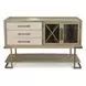 Rio Vista Muted Earth Tones and Clay Extendable Rectangular Dining Room Set