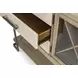 Rio Vista Muted Earth Tones and Clay 2 Door Credenza with Reversible Panels