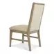 Rio Vista Gray Performance Fabric Upholstered Side Chair Set of 2