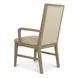 Rio Vista Gray Performance Fabric Upholstered Arm Chair Set of 2