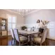 Rio Vista Muted Earth Tones and Clay Extendable Rectangular Dining Room Set