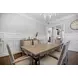 Rio Vista Muted Earth Tones and Clay Extendable Rectangular Dining Room Set