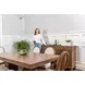 Manhattan Valley Vintage Chestnut 4 Door Credenza