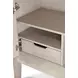 Manhattan Valley Dusty Rose 2 Door Curio Cabinet with LED