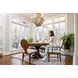 Manhattan Valley Neutral Performance Fabric Upholstered Arm Chair Set of 2