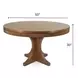 Manhattan Valley Vintage Chestnut 50" Round Dining Table
