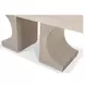 Manhattan Valley Dusty Rose 90" Extendable Rectangular Dining Table