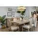 Manhattan Valley Dusty Rose Extendable Rectangular Dining Room Set