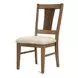 Sun Haven Oak and Walnut Round Dining Room Set
