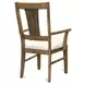 Sun Haven Cream Performance Fabric Upholstered Arm Chair Set of 2