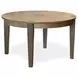 Sun Haven Oak and Walnut Round Dining Room Set