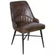Galway Antique Whiskey Leather Dining Chair
