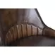 Galway Antique Whiskey Leather Dining Chair