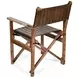 Galway Antique Whiskey Leather Folding Dining Chair