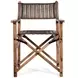 Galway Antique Whiskey Leather Folding Dining Chair