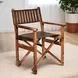 Galway Antique Whiskey Leather Folding Dining Chair