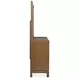 Ridgefield Russet 6 Drawer Dresser with Square Mirror