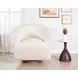 Florence Cream Boucle Fabric Swivel Accent Chair