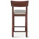 Hampton Walnut 68" Rectangular Gathering Dining Room Set