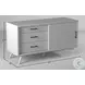 Flynn White Small TV Stand