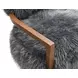 Eramo Charcoal Gray Upholstered Accent Chair