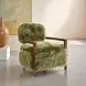 Eramo Green Upholstered Accent Chair