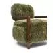 Eramo Green Upholstered Accent Chair
