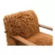 Elardo Camel Brown Upholstered Accent Chair