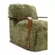 Elardo Green Upholstered Accent Chair