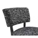 Aveni Black Upholstered Accent Chair