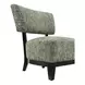 Aveni Green Upholstered Accent Chair