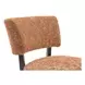 Aveni Rustic Orange Upholstered Accent Chair