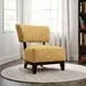 Aveni Yellow Upholstered Accent Chair