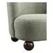 Karey Green Upholstered Accent Chair