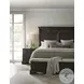 Hickory Creek Brown Velvet Queen Storage Panel Bed