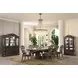 Leovanni Dark Brown Sideboard 2 Drawer Server
