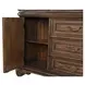 Leovanni Dark Brown Extendable Rectangular Dining Room Set