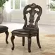Leovanni Dark Brown Extendable Rectangular Dining Room Set