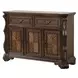 Leovanni Dark Brown Sideboard 2 Drawer Server