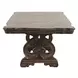 Leovanni Dark Brown 114" Extendable Rectangular Dining Table