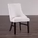 Gosport Black and Beige Upholstered Armchair Set of 2