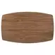 Ebikon Walnut 59" Oval Counter Height Dining Table