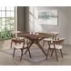 Ebikon Walnut 71" Oval Dining Table